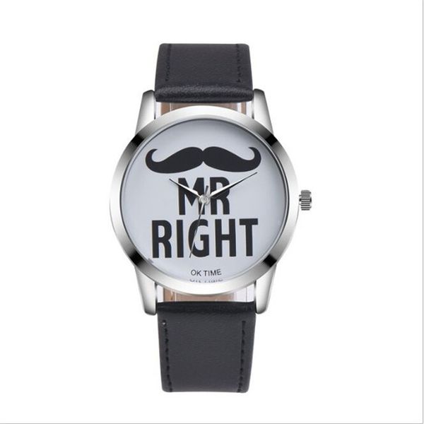 fashion beard lips pattern couple quartz wristwatches simple casual leather strap watches lover's students women clocks relogio, Slivery;brown
fashion beard lips pattern couple quartz wristwatches simple casual leather strap watches lover's students women clocks relogio, Slivery;brown