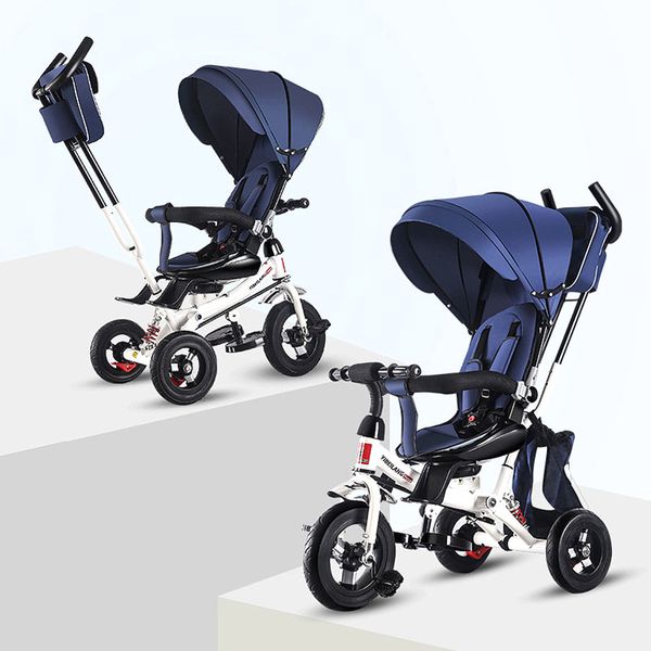 child tricycle stroller folding three wheels stroller bicycle rotating seat baby car convertible handle inflation wheels
child tricycle stroller folding three wheels stroller bicycle rotating seat baby car convertible handle inflation wheels