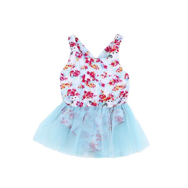 1pc baby girl summer sleeveless flower print pattern gauze lace swimsuit children cute beachwear bathing suits, White
1pc baby girl summer sleeveless flower print pattern gauze lace swimsuit children cute beachwear bathing suits, White