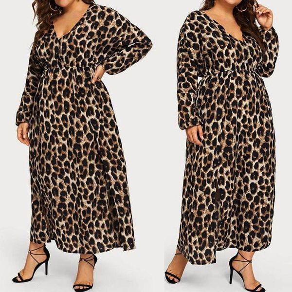 womail plus size dresses womens leopard printing autumn new vestidos ankle-length long sleeve loose split dresses ag01 vestidos, Black;gray
womail plus size dresses womens leopard printing autumn new vestidos ankle-length long sleeve loose split dresses ag01 vestidos, Black;gray