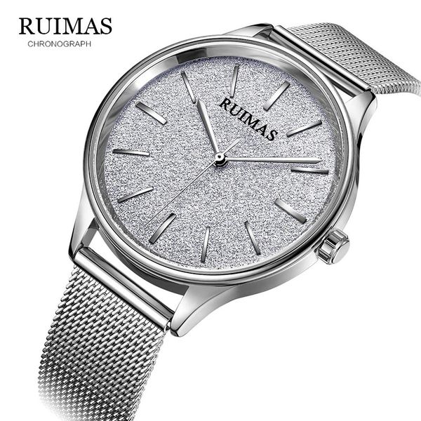 ruimas fashion watch women waterproof slim minimalist wrist watches for women quartz sports watch clock relogio masculino 524, Slivery;brown
ruimas fashion watch women waterproof slim minimalist wrist watches for women quartz sports watch clock relogio masculino 524, Slivery;brown