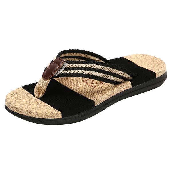 muqgew women slippers summer beach women's couples casual flat flip flops men slippers beach striped shoe zapatos de mujer, Black
muqgew women slippers summer beach women's couples casual flat flip flops men slippers beach striped shoe zapatos de mujer, Black