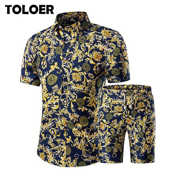 casual suit mens hawaiian beach summer sets 2020 brand clothing turndown collar business shirts+shorts fashion mens set 5xl, Gray
casual suit mens hawaiian beach summer sets 2020 brand clothing turndown collar business shirts+shorts fashion mens set 5xl, Gray