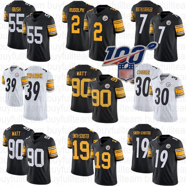 90 t.j. watt 19 smith-schuster minkah fitzpatrick james conner mason rudolph pittsburgh ben roethlisberger steeler shazier devin bush jersey, Black;red
90 t.j. watt 19 smith-schuster minkah fitzpatrick james conner mason rudolph pittsburgh ben roethlisberger steeler shazier devin bush jersey, Black;red