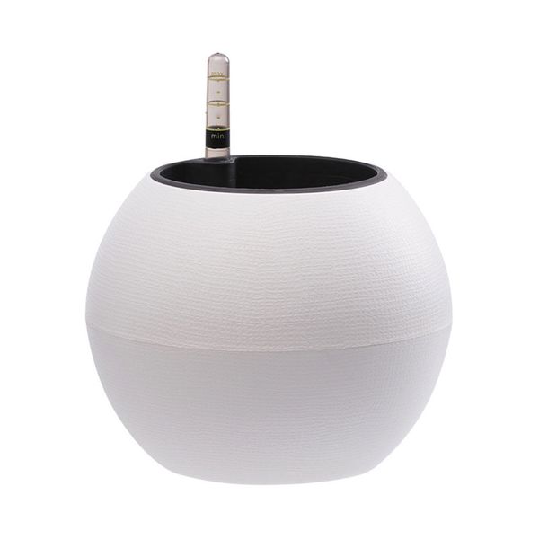 self watering planters for indoor plants - flower pot with water level indicator for plants, grow tracking tool - select colors
self watering planters for indoor plants - flower pot with water level indicator for plants, grow tracking tool - select colors