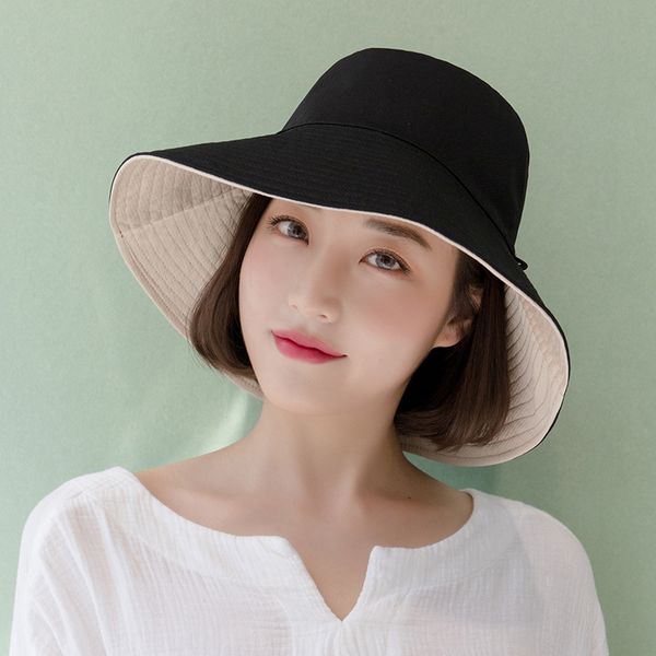 fisherman hat japanese uv protection double visor female summer caps harajuku fashion casual elegant women's hats 2019 summer, Blue;gray
fisherman hat japanese uv protection double visor female summer caps harajuku fashion casual elegant women's hats 2019 summer, Blue;gray