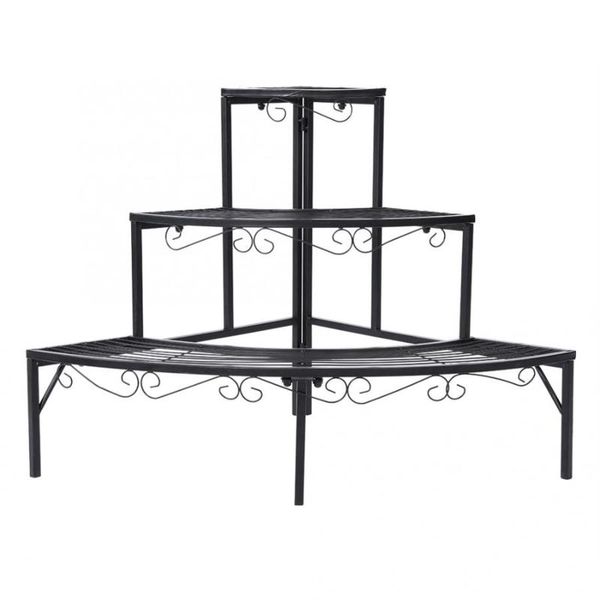 bathroom shelves 3 tier black potted plant stand corner shelf metal flower storage rack garden display holder
bathroom shelves 3 tier black potted plant stand corner shelf metal flower storage rack garden display holder