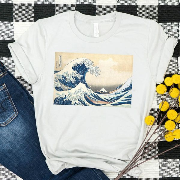 women shirt womens cartoon wave summer fashion tshirt tees printed graphic clothes kawaii short sleeve female t-shirt, White
women shirt womens cartoon wave summer fashion tshirt tees printed graphic clothes kawaii short sleeve female t-shirt, White