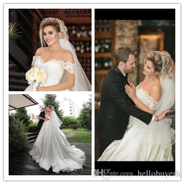 ball gown satin muslim wedding dresses for girls 2018 african vestido de casamento satin wedding gowns with beads, White
ball gown satin muslim wedding dresses for girls 2018 african vestido de casamento satin wedding gowns with beads, White