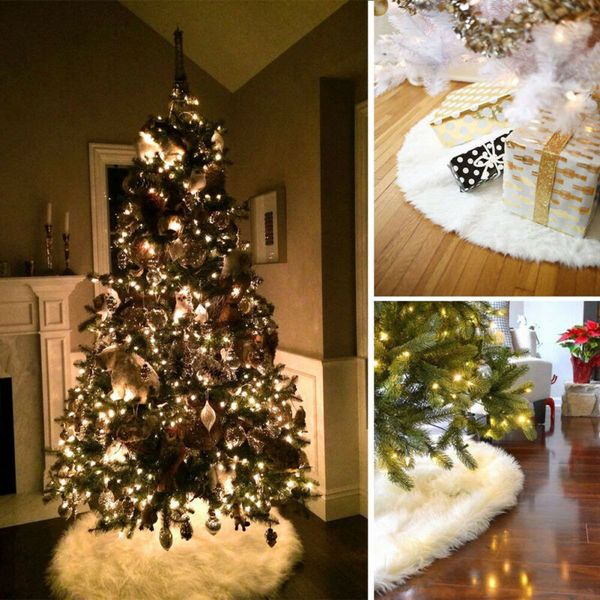 2020 new christmas tree skirt base soft plush floor mat cover xmas party ornament pad christmas tree skirts
2020 new christmas tree skirt base soft plush floor mat cover xmas party ornament pad christmas tree skirts
