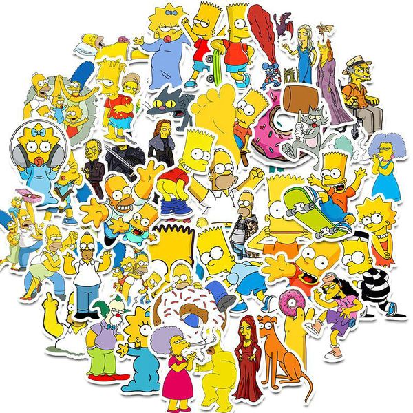 2016 new set cartoon the simpsons graffiti waterproof stickers for car lapluggage skateboard motorcycle decal kids toy stickers home2010
2016 new set cartoon the simpsons graffiti waterproof stickers for car lapluggage skateboard motorcycle decal kids toy stickers home2010
