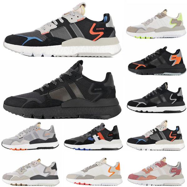 2019 running shoes for men nite jogger black and grey orange grey pack triple white grey red designer sneakers 36-45, White;red 
2019 running shoes for men nite jogger black and grey orange grey pack triple white grey red designer sneakers 36-45, White;red