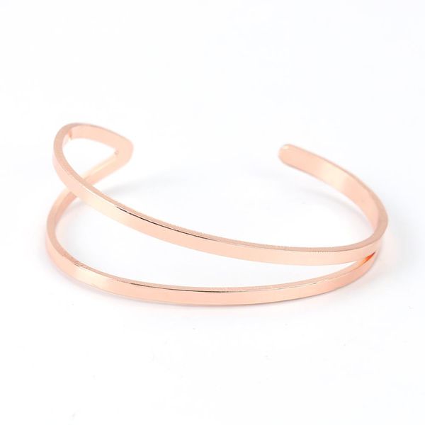 doreen box new fashion iron based alloy open cuff bangles for women party bracelets arc rose gold 17cm(6 6/8") long, 1 piece, Black
doreen box new fashion iron based alloy open cuff bangles for women party bracelets arc rose gold 17cm(6 6/8") long, 1 piece, Black