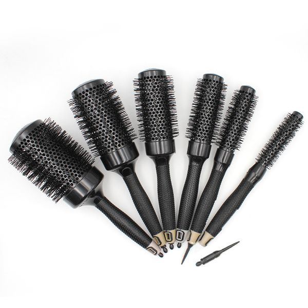 dropshipping 6pcs/set creramic round lonic hair accessories brush scalp massager aluminum tube round barrel curl hair comb brush 1166, Silver
dropshipping 6pcs/set creramic round lonic hair accessories brush scalp massager aluminum tube round barrel curl hair comb brush 1166, Silver