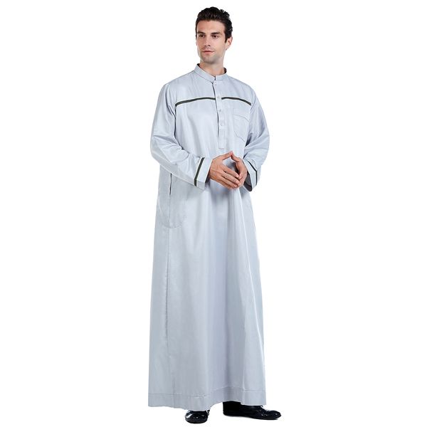 fashion muslim men long sleeved thobe s-3xl plus size middle east men patchwork islamic prayer robe, Red
fashion muslim men long sleeved thobe s-3xl plus size middle east men patchwork islamic prayer robe, Red