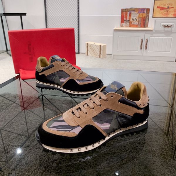 luxury men shoes fashion casual sneakers male running shoes designers shoes size 38 44, Black