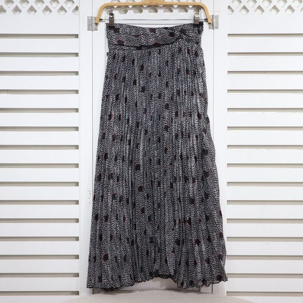 2020 new spring summer women's midi skirt ladies printted pleated long skirts female clothes, Black
2020 new spring summer women's midi skirt ladies printted pleated long skirts female clothes, Black