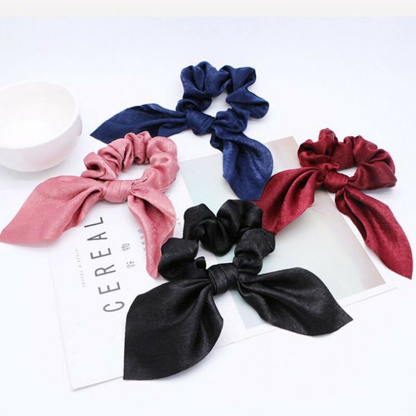 fashion summer ponytail elastic hair rope for women hair bow ties scrunchies ribbon female solid color hair bands hairbands, Blue;gray
fashion summer ponytail elastic hair rope for women hair bow ties scrunchies ribbon female solid color hair bands hairbands, Blue;gray