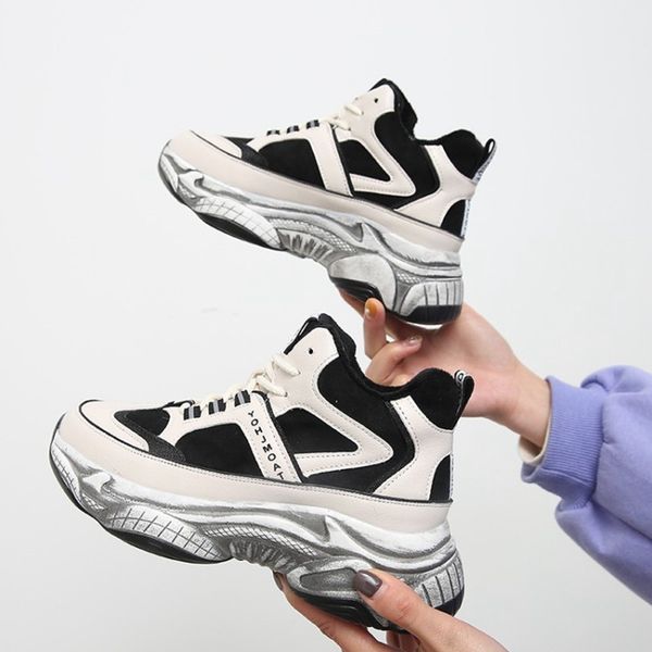 2019 otoño casual nueva de alto-zapatos de terciopelo zapatos estudiante moda salvaje hip-hop baile, Black
2019 otoño casual nueva de alto-zapatos de terciopelo zapatos estudiante moda salvaje hip-hop baile, Black
