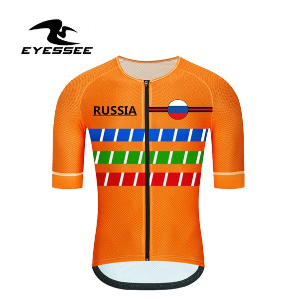 eyessee 2020 men team russian federation bicycle jersey breathable short sleeve mtb bike clothes wear russia cycling jersey, Black;red
eyessee 2020 men team russian federation bicycle jersey breathable short sleeve mtb bike clothes wear russia cycling jersey, Black;red