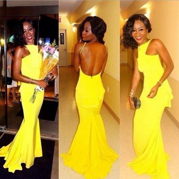 2019 halter backless slim mermaid prom dresses sweep train long vestidos de soiree custom sleeveless evening party gowns simple, Black
2019 halter backless slim mermaid prom dresses sweep train long vestidos de soiree custom sleeveless evening party gowns simple, Black