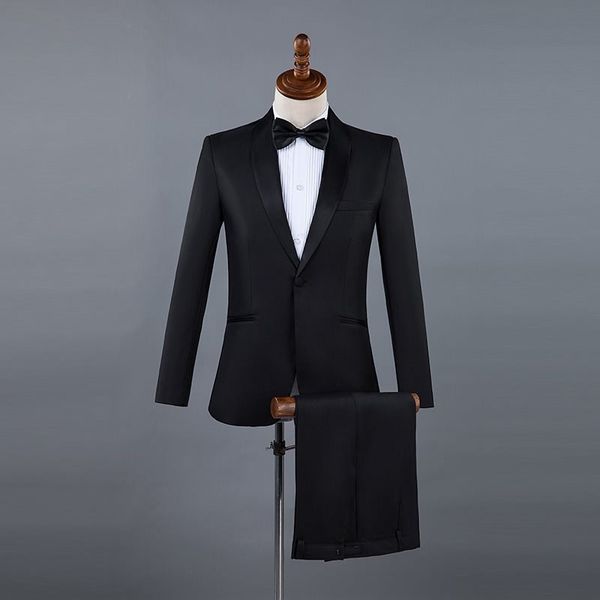 and fine shawl lapel groomsmen one button groom tuxedos men suits wedding/prom/dinner man blazer(jacket+pants+tie) 047, Black;gray
and fine shawl lapel groomsmen one button groom tuxedos men suits wedding/prom/dinner man blazer(jacket+pants+tie) 047, Black;gray