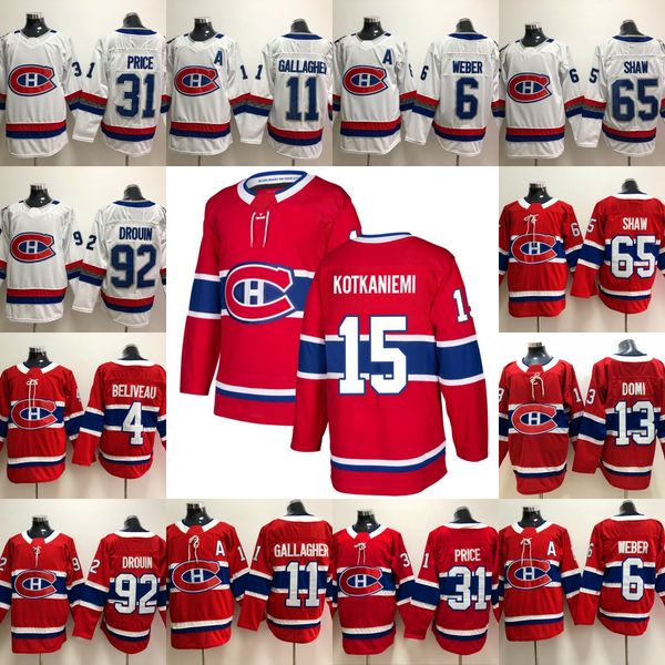 15 Jesperi Kotkaniemi Montreal Canadiens 13 Max Domi 6 Shea Weber Andrew Shaw 92 Jonathan Drouin Brendan Gallagher Carey Price Hockey Jersey
15 Jesperi Kotkaniemi Montreal Canadiens 13 Max Domi 6 Shea Weber Andrew Shaw 92 Jonathan Drouin Brendan Gallagher Carey Price Hockey Jersey