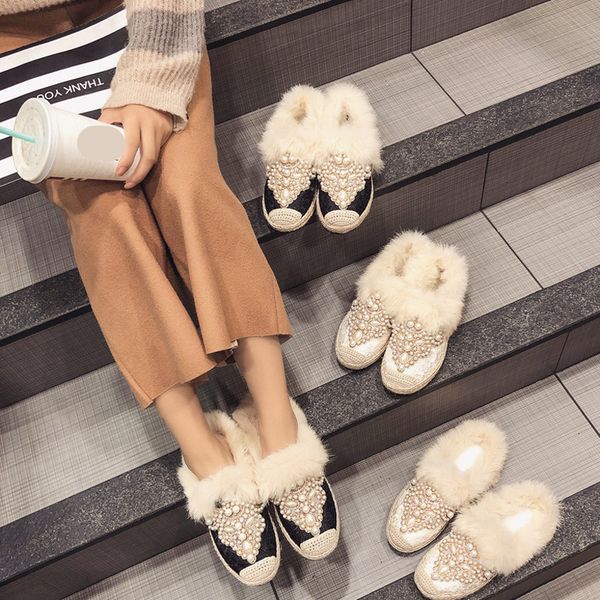 2019 fashion women's autumn round toe shallow mouth loafers woman crystal nurse shoes casual female sneakers pearl decorateion, Black
2019 fashion women's autumn round toe shallow mouth loafers woman crystal nurse shoes casual female sneakers pearl decorateion, Black
