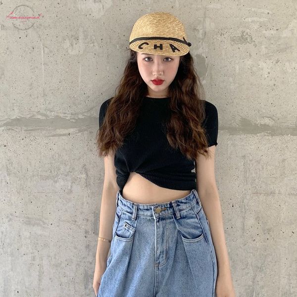 new korean version of the o neck slim short thin solid color wild short sleeved knitted bottoming shirt female, White
new korean version of the o neck slim short thin solid color wild short sleeved knitted bottoming shirt female, White