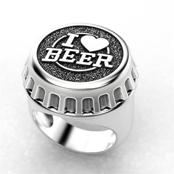 modyle 2020 new fashion punk vintage bottle cap shaped ring for man gold silver color i love beer ring party gifts, Slivery;golden
modyle 2020 new fashion punk vintage bottle cap shaped ring for man gold silver color i love beer ring party gifts, Slivery;golden