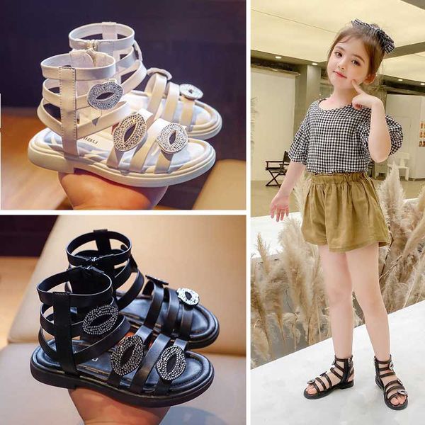 aadct 2020 rome girls sandals new summer fashion little kids gladiatus sandals for girls brand soft sole beach children shoes, Black;red
aadct 2020 rome girls sandals new summer fashion little kids gladiatus sandals for girls brand soft sole beach children shoes, Black;red