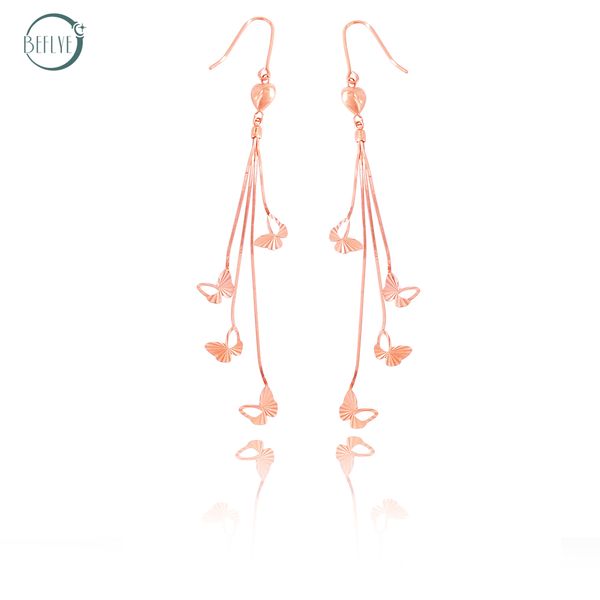 18k pure gold earrings au750 gold butterfly earrings high-end fashion classic party jewelry gifts 2019 new ear ornaments, Golden;silver
18k pure gold earrings au750 gold butterfly earrings high-end fashion classic party jewelry gifts 2019 new ear ornaments, Golden;silver