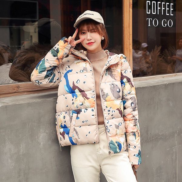 autumn winter new short cotton coat female korean of slim casual long-sleeved hooded bread clothing cotton clothing y045, Black
autumn winter new short cotton coat female korean of slim casual long-sleeved hooded bread clothing cotton clothing y045, Black