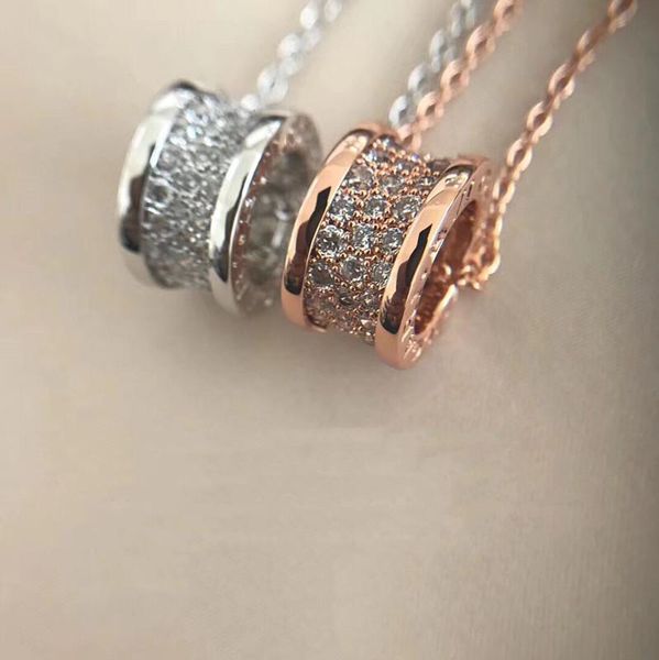popular fashion brand full diamond spring pendant designer necklace zero1 luxury jewelry woman wedding party lovers gift, Silver
popular fashion brand full diamond spring pendant designer necklace zero1 luxury jewelry woman wedding party lovers gift, Silver