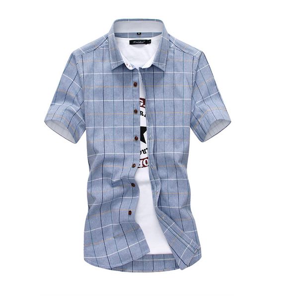 new arrival handsome men's shirt plaid summer casual quality dress shirt short sleeve chemise homme slim fit clothing men, White;black
new arrival handsome men's shirt plaid summer casual quality dress shirt short sleeve chemise homme slim fit clothing men, White;black