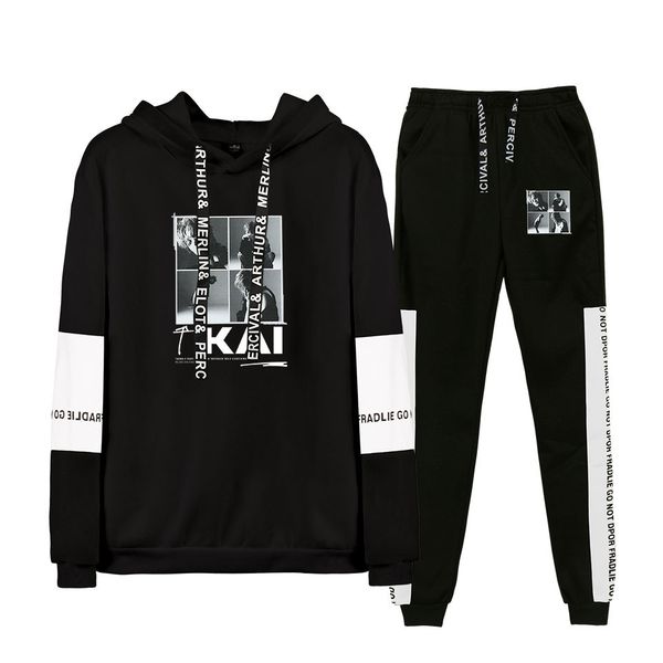 kpop superm christmas hoodies suit black cotton hoodies two-piece set 2019 sweatshirt pant suit, Gray
kpop superm christmas hoodies suit black cotton hoodies two-piece set 2019 sweatshirt pant suit, Gray