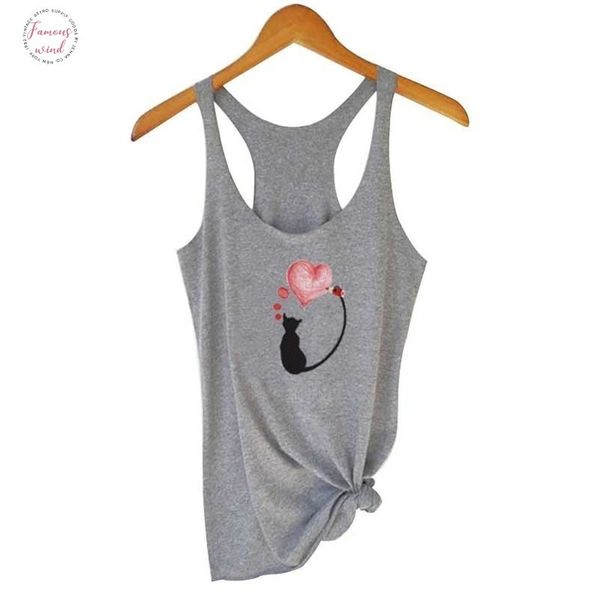 мода sexy summer женщин футболки мультфильм cat печать повседневный жилет без рукавов top o образным вырезом рубашки женщины тис белый серый, White
мода sexy summer женщин футболки мультфильм cat печать повседневный жилет без рукавов top o образным вырезом рубашки женщины тис белый серый, White