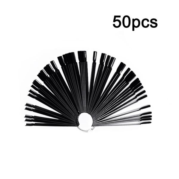 50pcs clear false nails fan style practice display natural black transparent sticks polish display acrylic tips for gel tools, Red;gold
50pcs clear false nails fan style practice display natural black transparent sticks polish display acrylic tips for gel tools, Red;gold