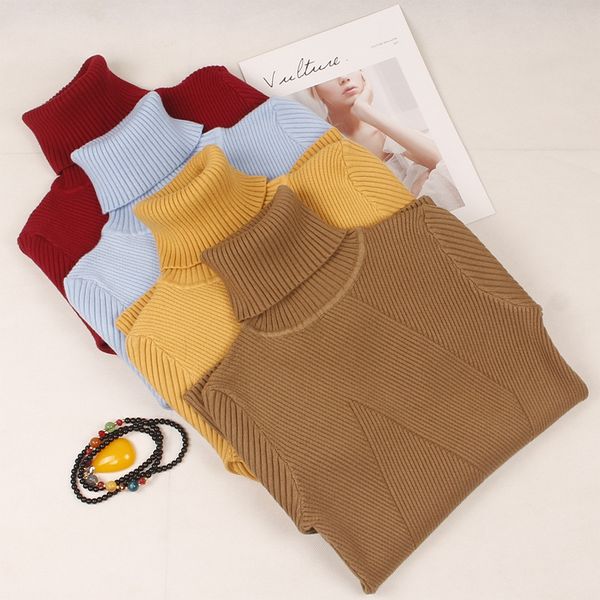 onlysvter autumn winter women sweater rib thick warm pullover and sweater knitted soft turtleneck female jumper, White;black
onlysvter autumn winter women sweater rib thick warm pullover and sweater knitted soft turtleneck female jumper, White;black