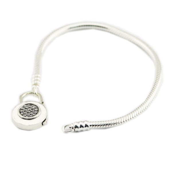 moments smooth bracelet with signature padlock 925 silver bracelets for diy woman fashion bracelets for jewelry making, Black
moments smooth bracelet with signature padlock 925 silver bracelets for diy woman fashion bracelets for jewelry making, Black