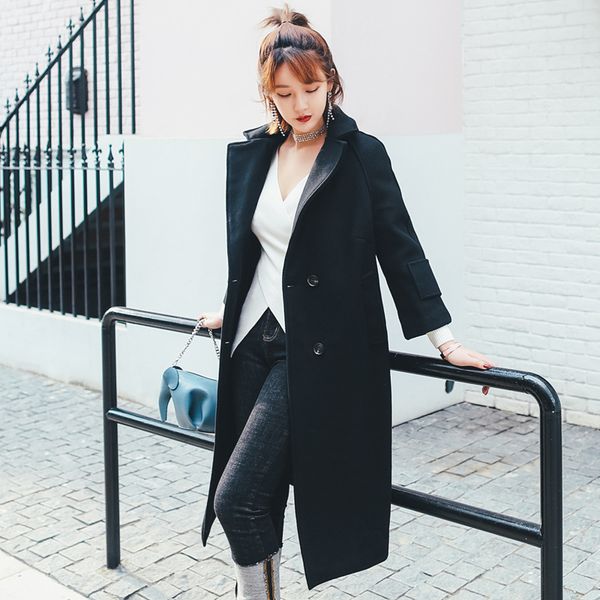 large size women's fat 100 kg autumn and winter woolen coat plus fertilizer to increase fashion, Black
large size women's fat 100 kg autumn and winter woolen coat plus fertilizer to increase fashion, Black