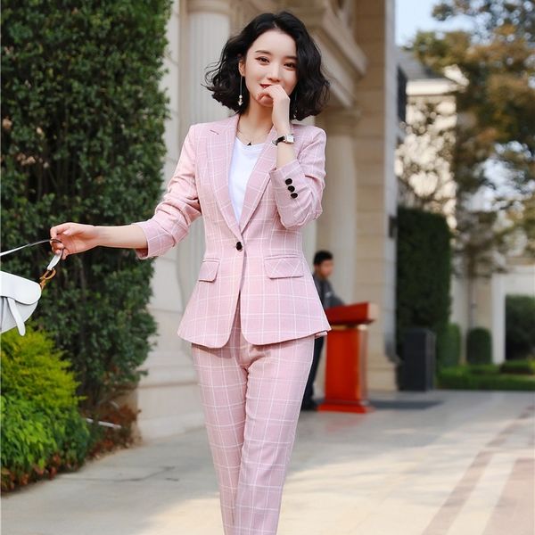 new 2020 fashion ladies pink blazer women work suits with pant and jacket sets ladies business suits half sleeve, White;black
new 2020 fashion ladies pink blazer women work suits with pant and jacket sets ladies business suits half sleeve, White;black