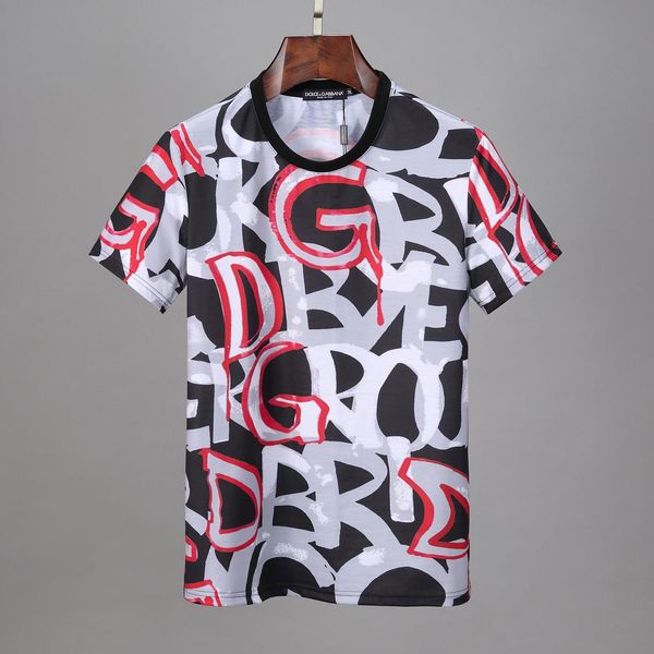 2020 casual short-sleeved fall fashion brand t-shirt the latest luxury men's monogrammed mixed color shirt luxury, White;black
2020 casual short-sleeved fall fashion brand t-shirt the latest luxury men's monogrammed mixed color shirt luxury, White;black