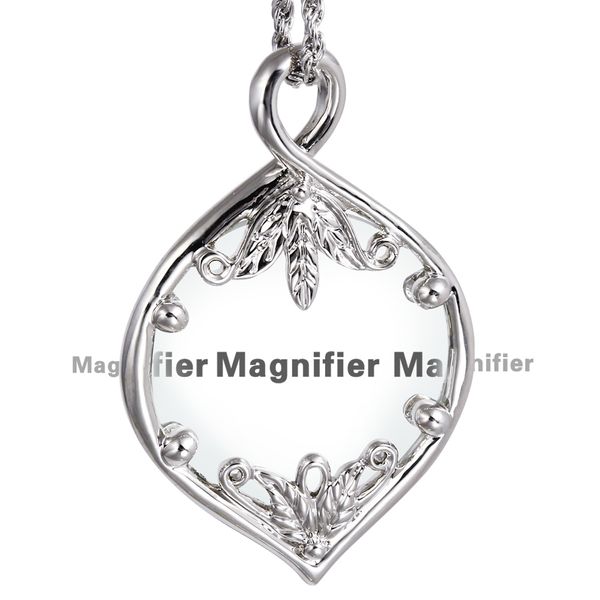 fashion necklace and pendant women necklaces with magnifying glass pendants daily reading purpose ing, Silver
fashion necklace and pendant women necklaces with magnifying glass pendants daily reading purpose ing, Silver