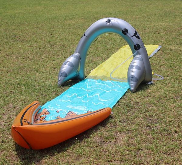 16 foot speed blast двойной гонка вода слайд с spray лягушатника и распыление воды side rails
16 foot speed blast двойной гонка вода слайд с spray лягушатника и распыление воды side rails