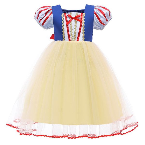 2020 new princess bubble sleeve dress girl dress girl show christmas party costume clothes, Red;yellow
2020 new princess bubble sleeve dress girl dress girl show christmas party costume clothes, Red;yellow