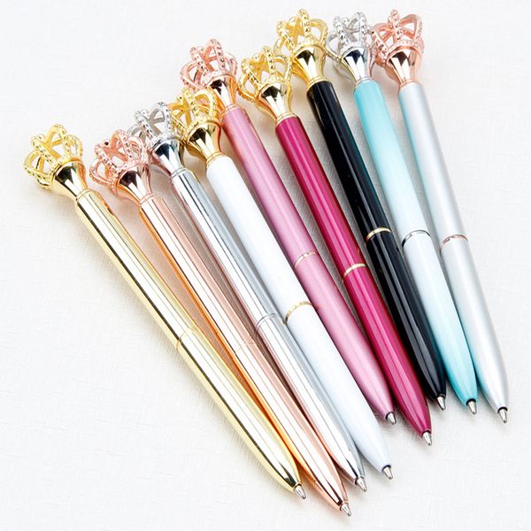 big crown ballpoint pen student gift crown pen metal cute rotating pens writing stationery student supplies, Blue;orange
big crown ballpoint pen student gift crown pen metal cute rotating pens writing stationery student supplies, Blue;orange
