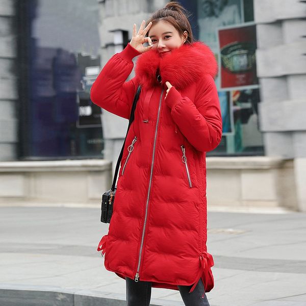 women faux fur hooded coats outerwear long cotton-padded jackets pocket solid coat winter fashion, Black
women faux fur hooded coats outerwear long cotton-padded jackets pocket solid coat winter fashion, Black