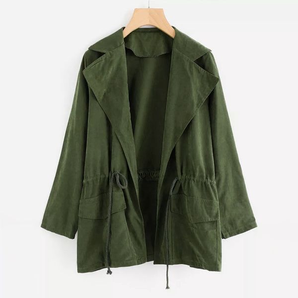autumn winter coat women casual new fashion coat winter jacket windbreaker parka pockets cardigan thin blet y718, Black;brown
autumn winter coat women casual new fashion coat winter jacket windbreaker parka pockets cardigan thin blet y718, Black;brown
