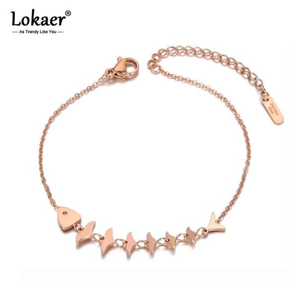 lokaer bohemia stainless steel fish skeleton charm bracelets for women girls chain & link summer beach bracelet jewelry b20005, Black
lokaer bohemia stainless steel fish skeleton charm bracelets for women girls chain & link summer beach bracelet jewelry b20005, Black